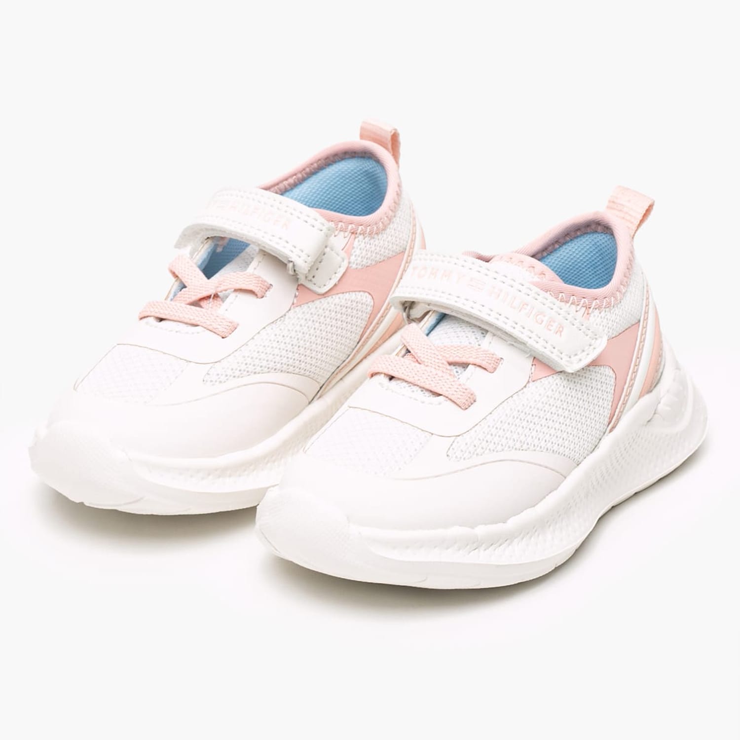 Kids Casual Shoes Lowcut.Velcro.Sn White ECOleather-Fabric Tommy Hilfiger Kids Casual Shoes Lowcut.Velcro.Sn White ECOleather-Fabric Tommy Hilfiger