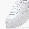 Γυναικεία Παπούτσια Casual Lux.Court Άσπρο Δέρμα Tommy Hilfiger Γυναικεία Παπούτσια Casual Lux.Court Άσπρο Δέρμα Tommy Hilfiger