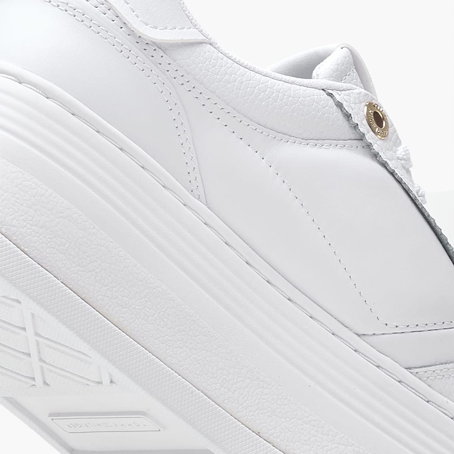 Γυναικεία Παπούτσια Casual Lux.Court Άσπρο Δέρμα Tommy Hilfiger Γυναικεία Παπούτσια Casual Lux.Court Άσπρο Δέρμα Tommy Hilfiger