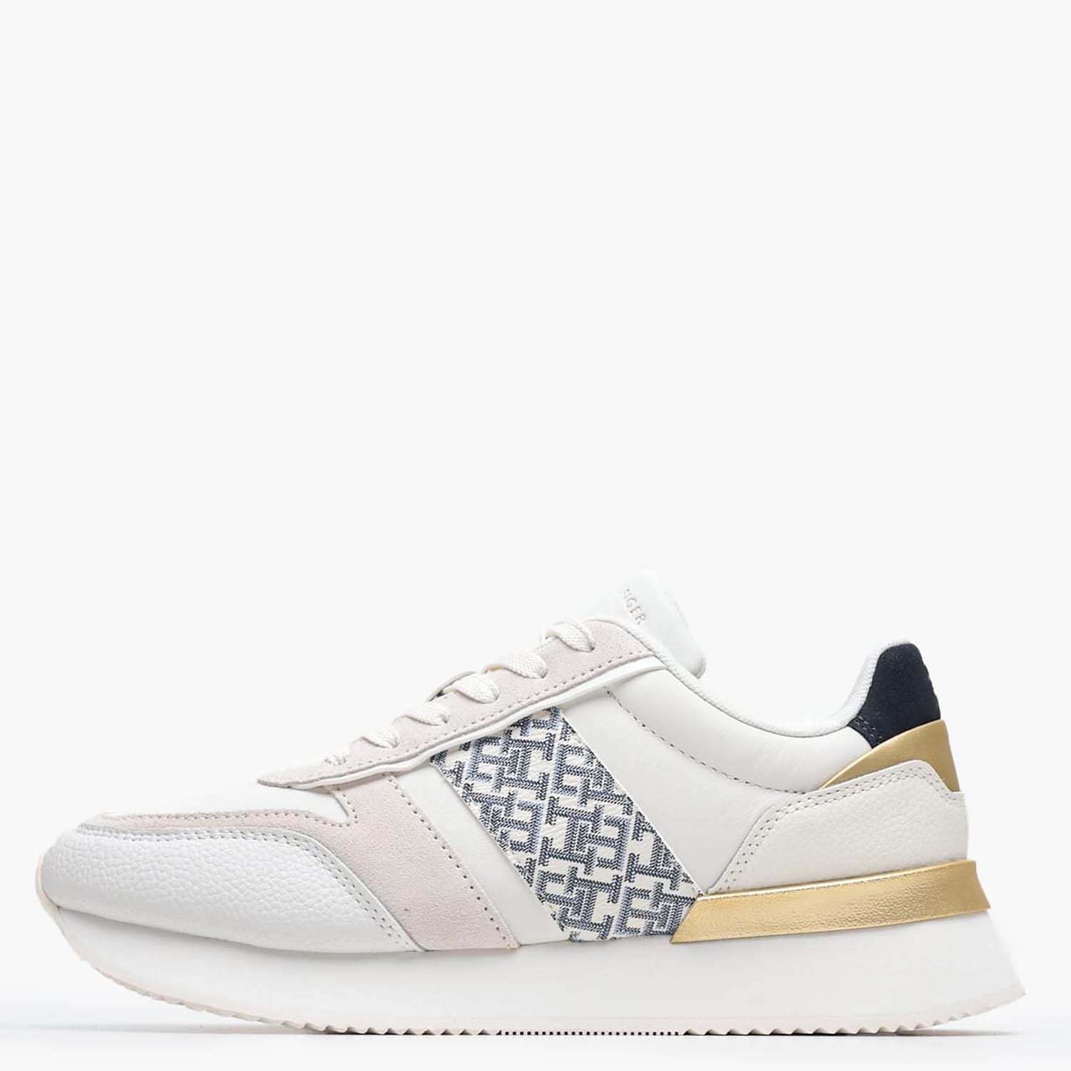Γυναικεία Παπούτσια Casual Lux.Monogram.R Μπεζ Δέρμα Tommy Hilfiger