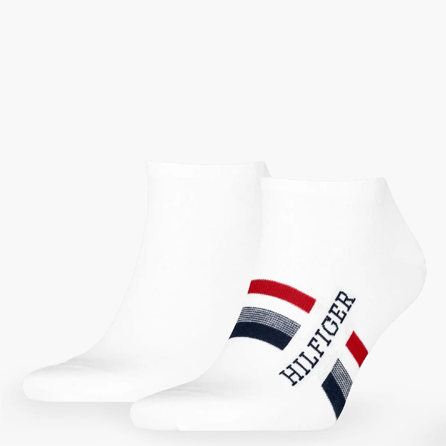 Ανδρικές Κάλτσες Men.2p Άσπρο Βαμβάκι Tommy Hilfiger