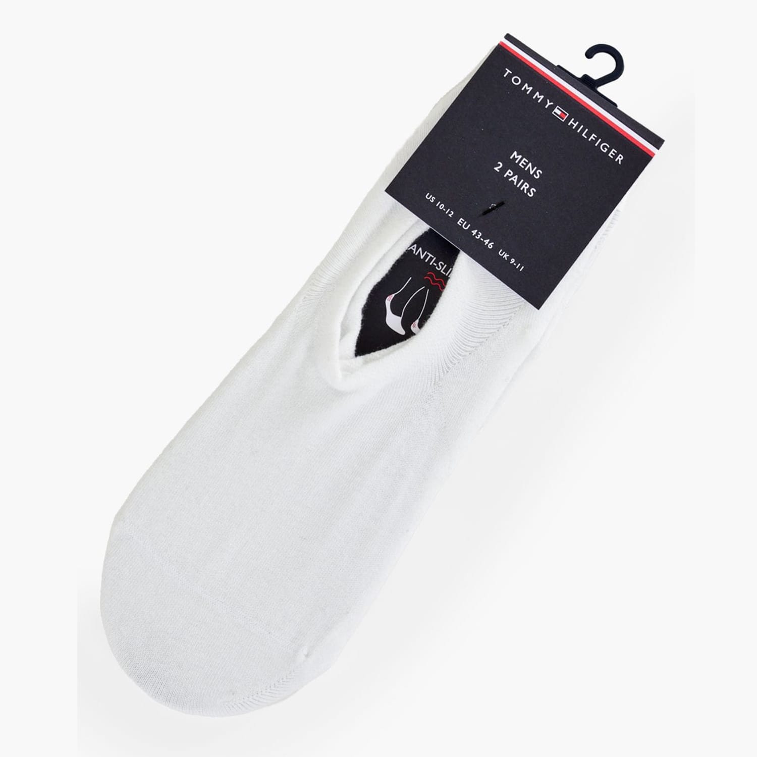 Ανδρικές Κάλτσες Men.Footie Άσπρο Βαμβάκι Tommy Hilfiger