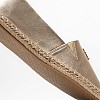 Women Espadrilles Logo.Espa Gold Leather Tommy Hilfiger Women Espadrilles Logo.Espa Gold Leather Tommy Hilfiger