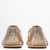 Women Espadrilles Logo.Espa Gold Leather Tommy Hilfiger Women Espadrilles Logo.Espa Gold Leather Tommy Hilfiger