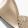 Women Mules Metallic.Mule Gold ECOleather Tommy Hilfiger Women Mules Metallic.Mule Gold ECOleather Tommy Hilfiger