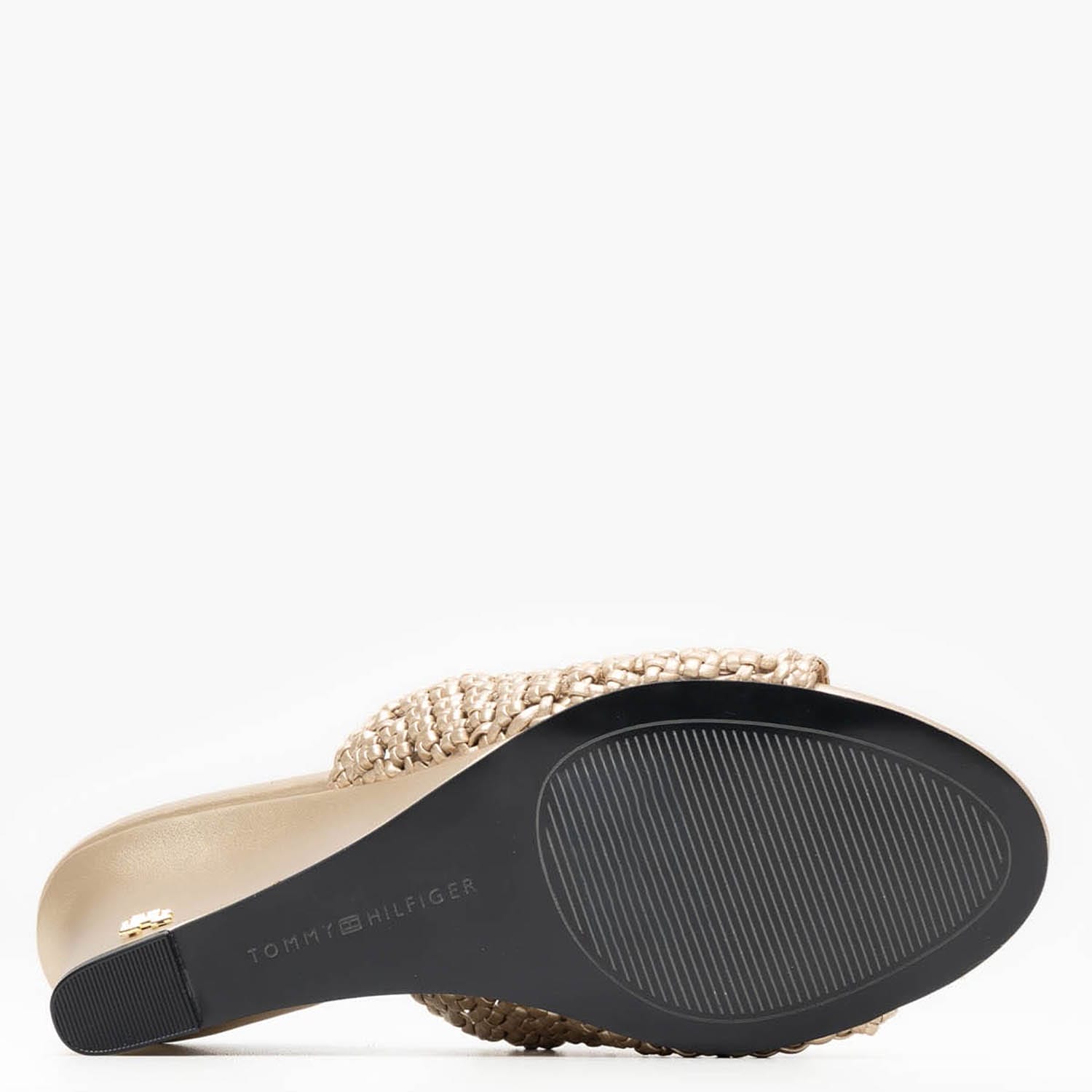 Women Mules Metallic.Mule Gold ECOleather Tommy Hilfiger Women Mules Metallic.Mule Gold ECOleather Tommy Hilfiger