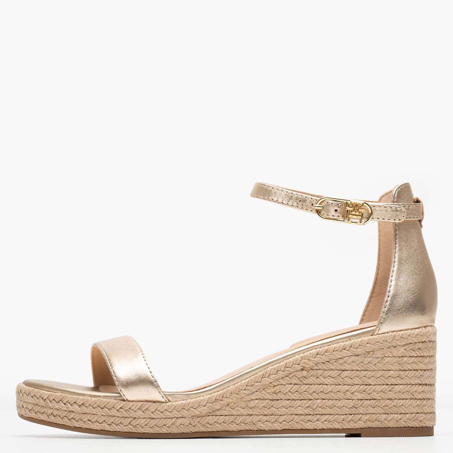 Γυναικείες Πλατφόρμες Χαμηλές Metallic.Wedge Χρυσό Δέρμα Tommy Hilfiger Γυναικείες Πλατφόρμες Χαμηλές Metallic.Wedge Χρυσό Δέρμα Tommy Hilfiger