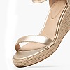 Γυναικείες Πλατφόρμες Χαμηλές Metallic.Wedge Χρυσό Δέρμα Tommy Hilfiger Γυναικείες Πλατφόρμες Χαμηλές Metallic.Wedge Χρυσό Δέρμα Tommy Hilfiger