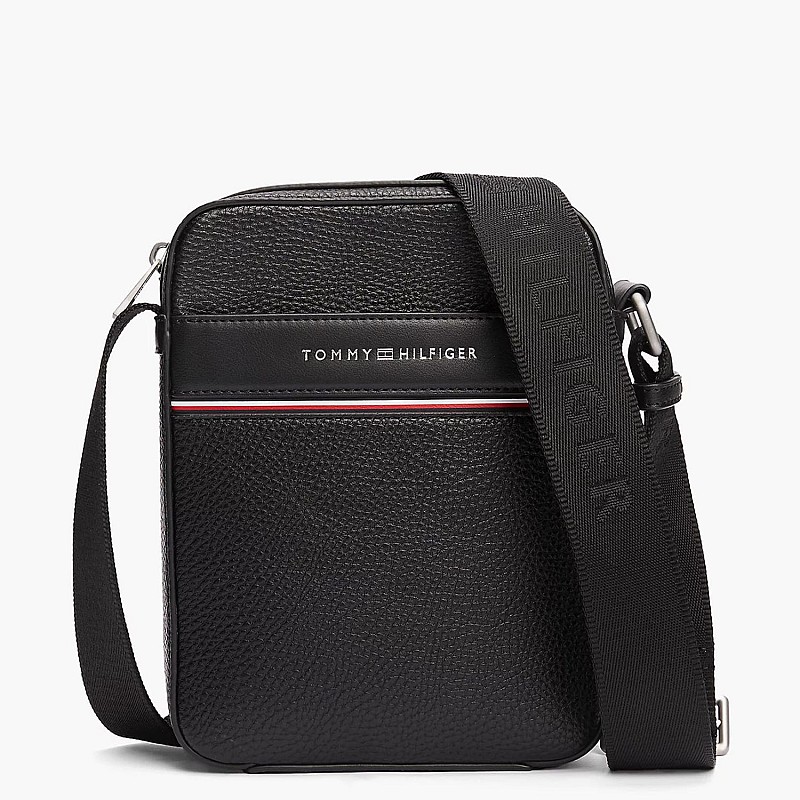 Men Bags Mini.Corp Black ECOleather Tommy Hilfiger