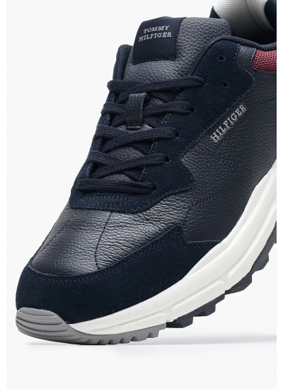 Γυναικεία Παπούτσια Casual Fashion.Csl Άσπρο Δέρμα Tommy Hilfiger