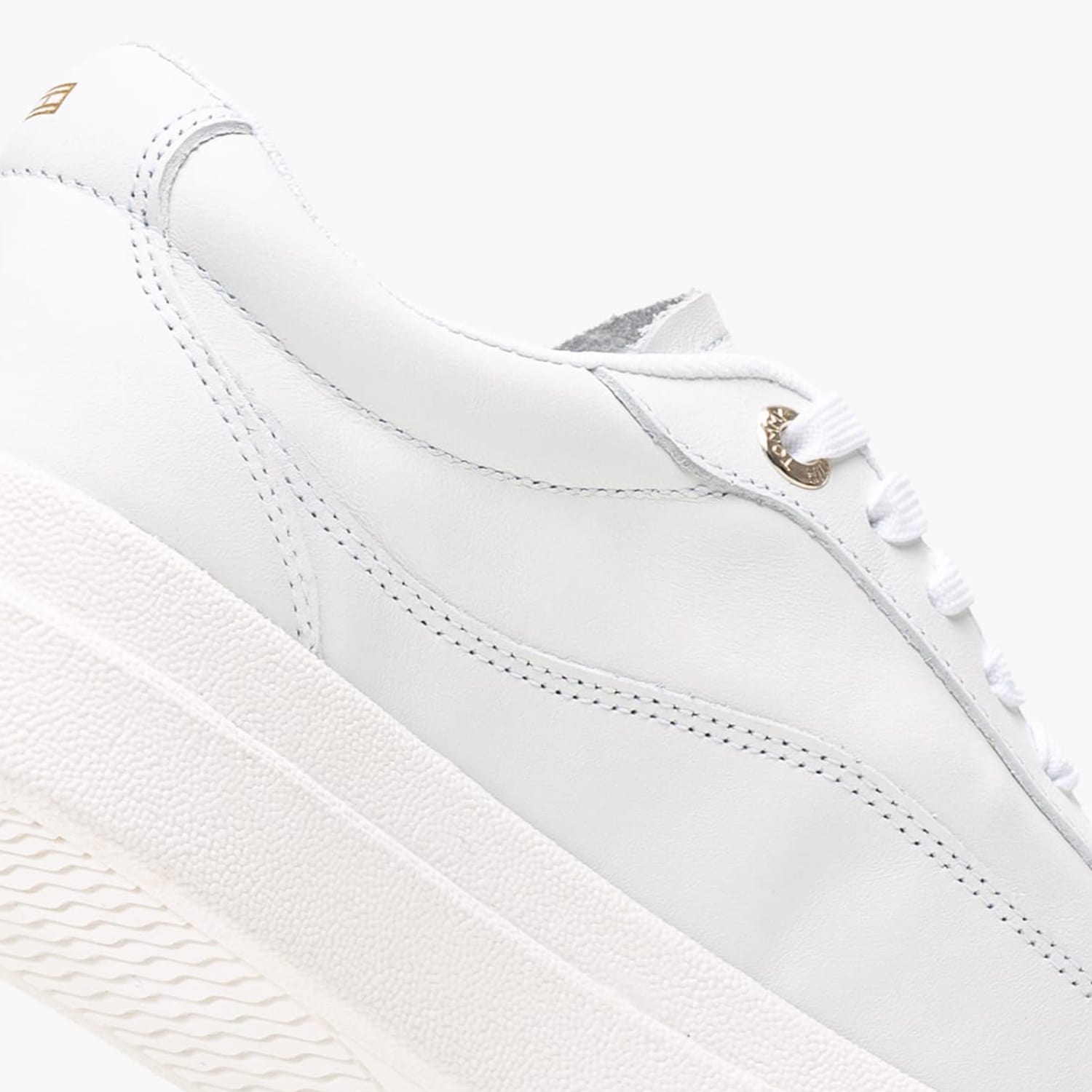 Γυναικεία Παπούτσια Casual Modern.Court Άσπρο Δέρμα Tommy Hilfiger Γυναικεία Παπούτσια Casual Modern.Court Άσπρο Δέρμα Tommy Hilfiger
