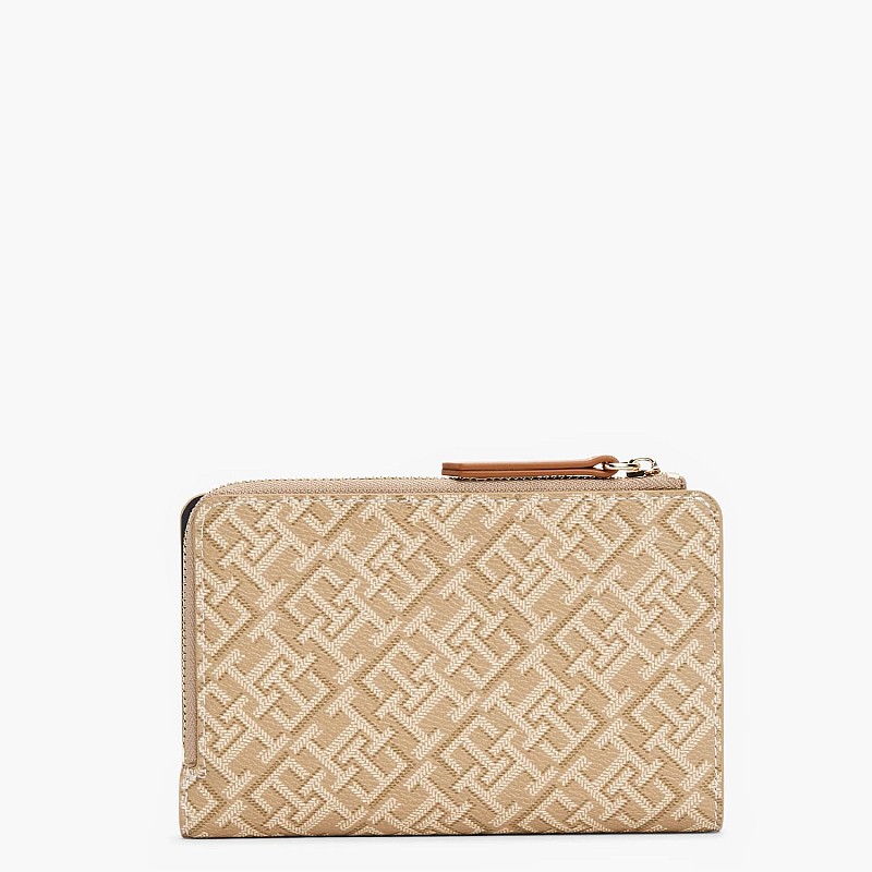 Women Wallets Mono.Leather Beige ECOleather Tommy Hilfiger