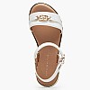 Kids Flip Flops & Sandals Monogram.Sandal White ECOleather Tommy Hilfiger Kids Flip Flops & Sandals Monogram.Sandal White ECOleather Tommy Hilfiger