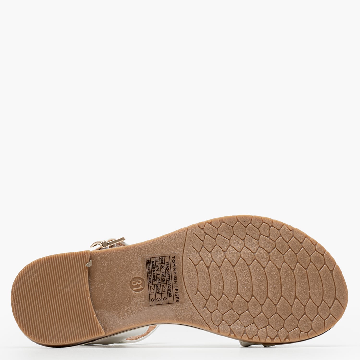 Kids Flip Flops & Sandals Monogram.Sandal White ECOleather Tommy Hilfiger Kids Flip Flops & Sandals Monogram.Sandal White ECOleather Tommy Hilfiger