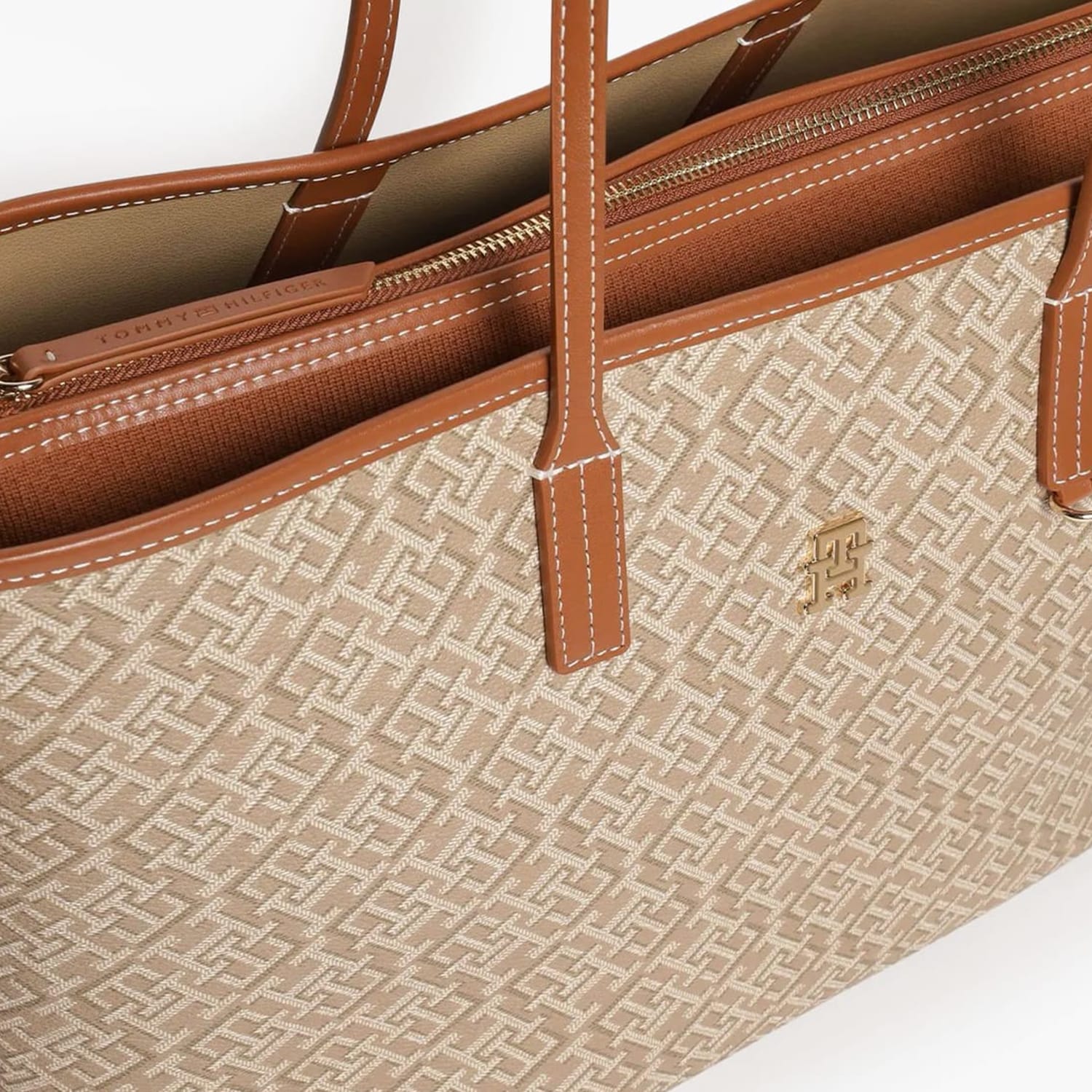 Γυναικείες Τσάντες Monoplay.Lth Μπεζ ECOleather Tommy Hilfiger Γυναικείες Τσάντες Monoplay.Lth Μπεζ ECOleather Tommy Hilfiger