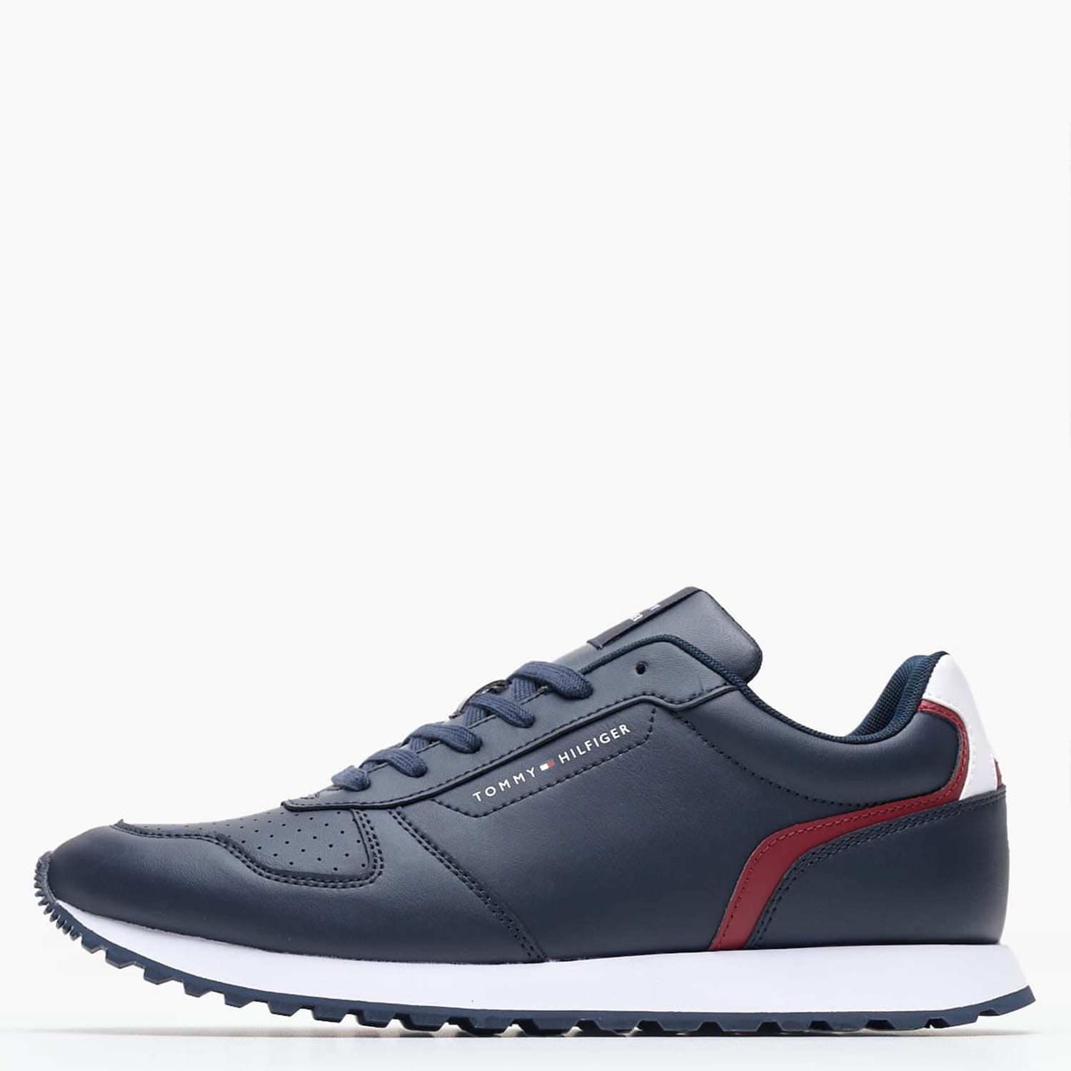 Ανδρικά Παπούτσια Casual New.Flag Μπλε Δέρμα Tommy Hilfiger