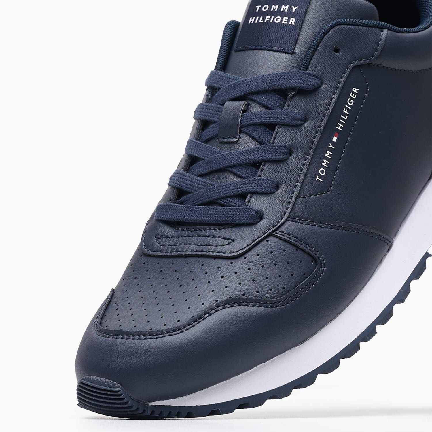 Ανδρικά Παπούτσια Casual New.Flag Μπλε Δέρμα Tommy Hilfiger