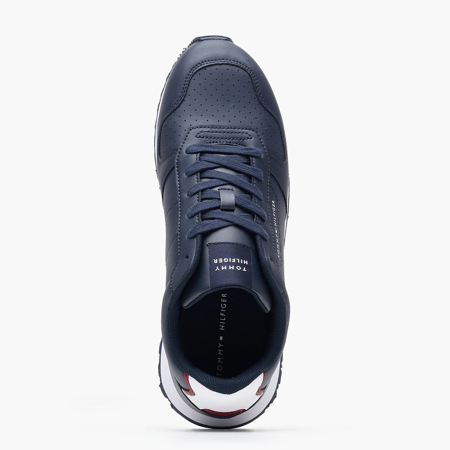 Ανδρικά Παπούτσια Casual New.Flag Μπλε Δέρμα Tommy Hilfiger Ανδρικά Παπούτσια Casual New.Flag Μπλε Δέρμα Tommy Hilfiger