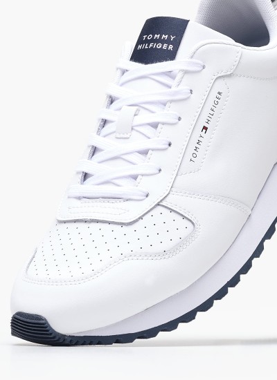 Γυναικείες Μπαλαρίνες Essential.Ballerina Μαύρο Δέρμα Tommy Hilfiger