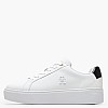 Γυναικεία Παπούτσια Casual Platform.Court Άσπρο Δέρμα Tommy Hilfiger Γυναικεία Παπούτσια Casual Platform.Court Άσπρο Δέρμα Tommy Hilfiger