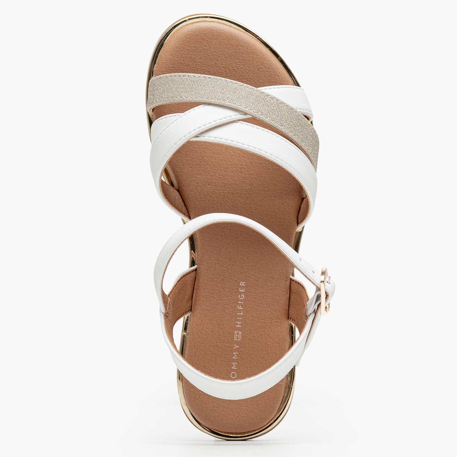 Παιδικές Σαγιονάρες & Πέδιλα Plati.Sandal Άσπρο ECOleather Tommy Hilfiger Παιδικές Σαγιονάρες & Πέδιλα Plati.Sandal Άσπρο ECOleather Tommy Hilfiger