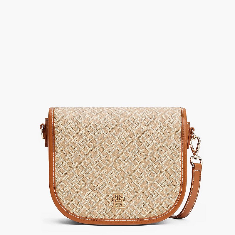 Women Bags Play.Saddle Beige ECOleather Tommy Hilfiger