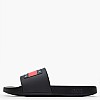 Men Flip Flops & Sandals Pool.Slide Black Rubber Tommy Hilfiger Flip Flops & Sandals Tommy Hilfiger Pool.Slide-Black