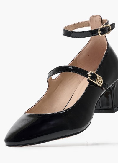 Γυναικείες Μπαλαρίνες Essential.Ballerina Μαύρο Δέρμα Tommy Hilfiger