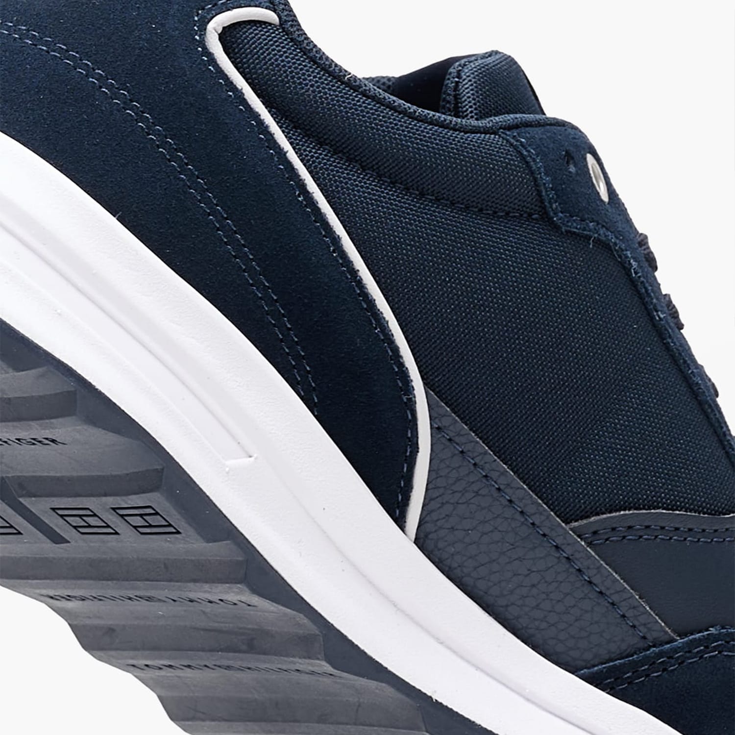 Ανδρικά Παπούτσια Casual Retro.Rnr Μπλε Δέρμα-Ύφασμα Tommy Hilfiger Ανδρικά Παπούτσια Casual Retro.Rnr Μπλε Δέρμα-Ύφασμα Tommy Hilfiger