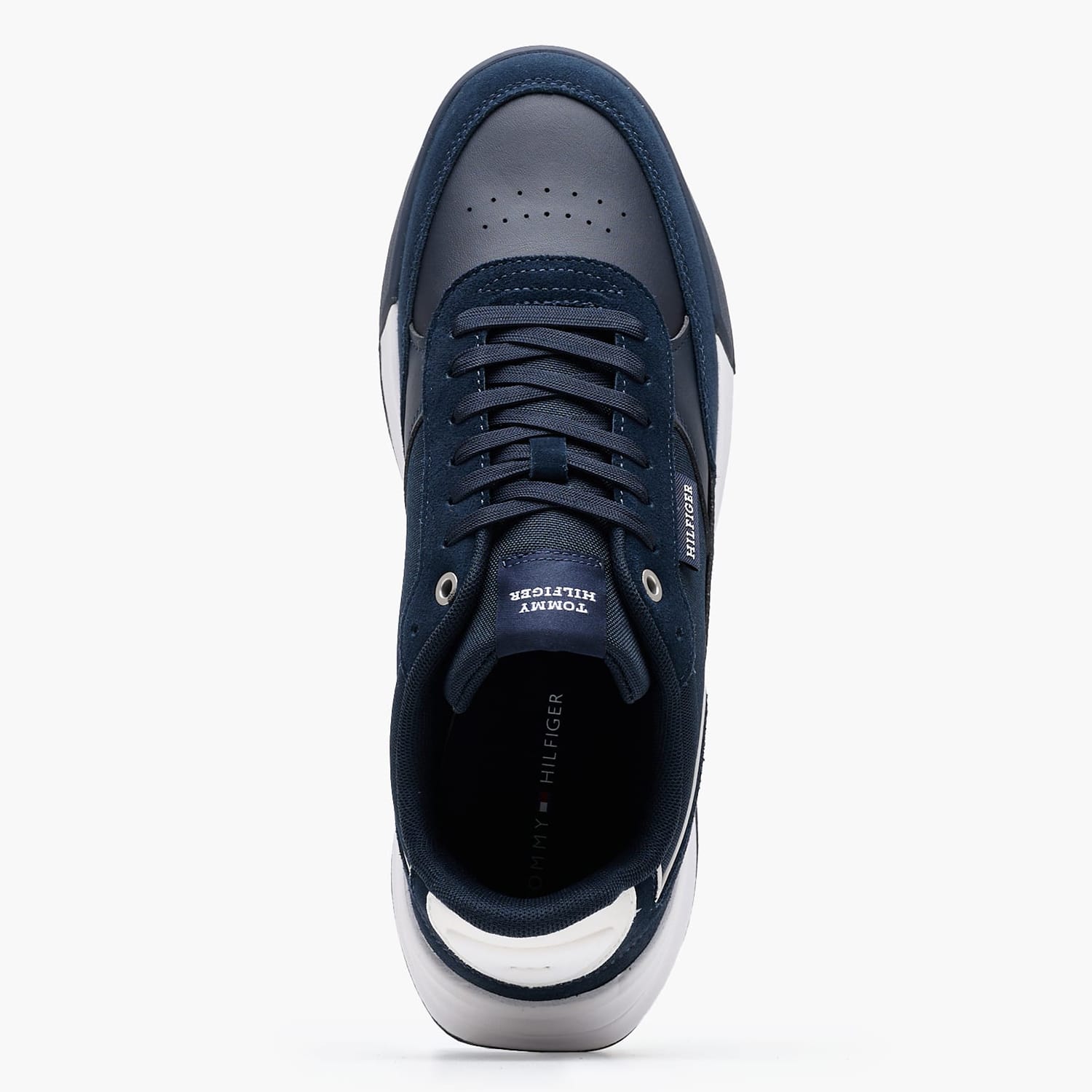 Ανδρικά Παπούτσια Casual Retro.Rnr Μπλε Δέρμα-Ύφασμα Tommy Hilfiger Ανδρικά Παπούτσια Casual Retro.Rnr Μπλε Δέρμα-Ύφασμα Tommy Hilfiger