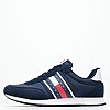 Men Casual Shoes Runner.Casual Blue Buckskin-Fabric Tommy Hilfiger Men Casual Shoes Runner.Casual Blue Buckskin-Fabric Tommy Hilfiger