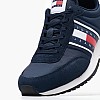 Men Casual Shoes Runner.Casual Blue Buckskin-Fabric Tommy Hilfiger Men Casual Shoes Runner.Casual Blue Buckskin-Fabric Tommy Hilfiger