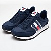 Men Casual Shoes Runner.Casual Blue Buckskin-Fabric Tommy Hilfiger Men Casual Shoes Runner.Casual Blue Buckskin-Fabric Tommy Hilfiger