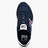 Men Casual Shoes Runner.Casual Blue Buckskin-Fabric Tommy Hilfiger Men Casual Shoes Runner.Casual Blue Buckskin-Fabric Tommy Hilfiger