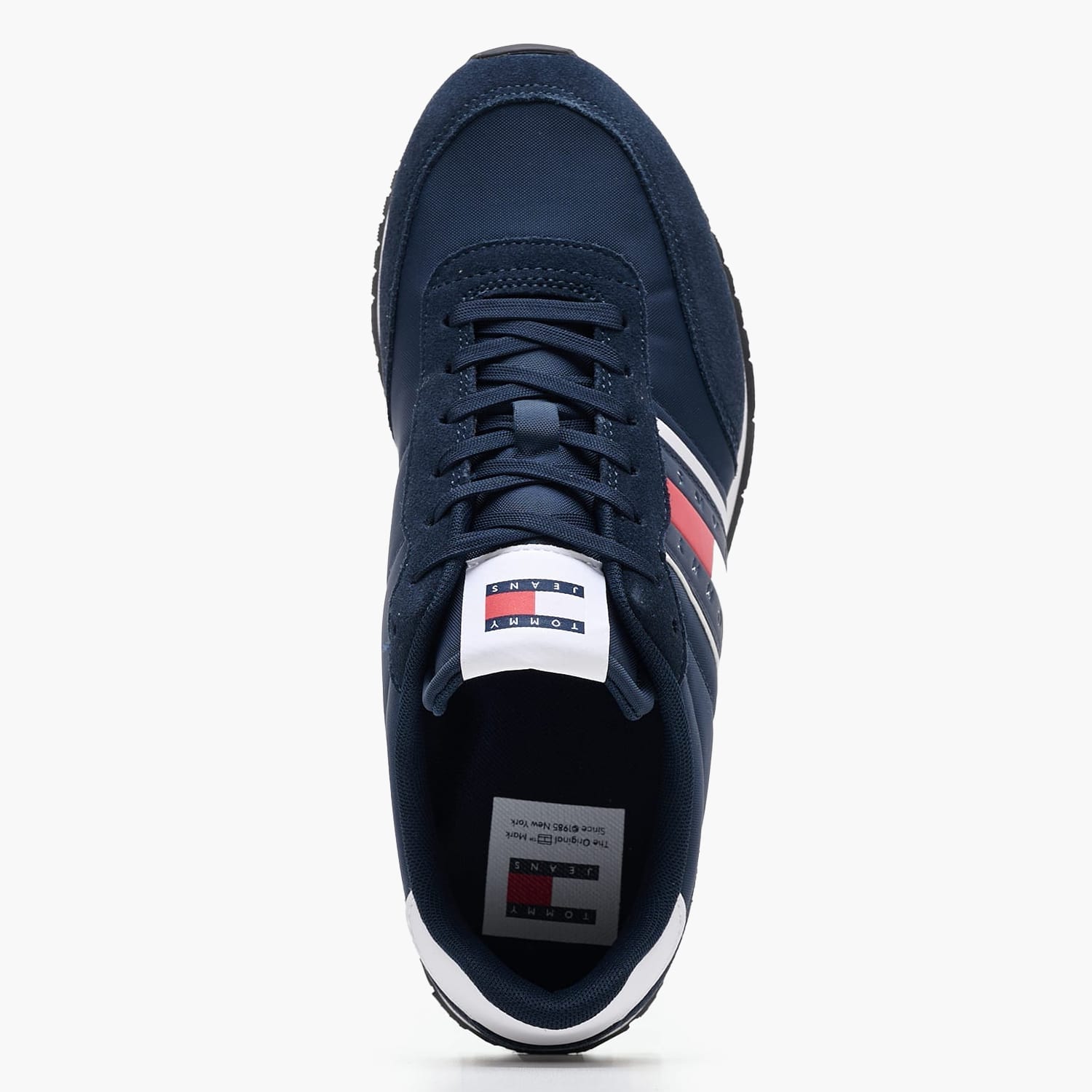 Men Casual Shoes Runner.Casual Blue Buckskin-Fabric Tommy Hilfiger Men Casual Shoes Runner.Casual Blue Buckskin-Fabric Tommy Hilfiger