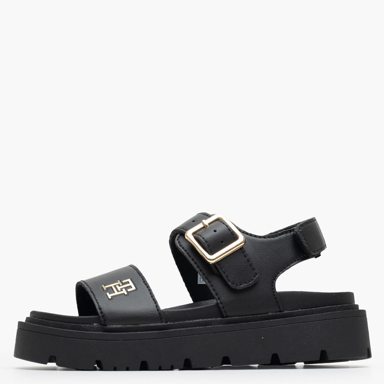 Παιδικές Σαγιονάρες & Πέδιλα Sandal Μαύρο ECOleather Tommy Hilfiger