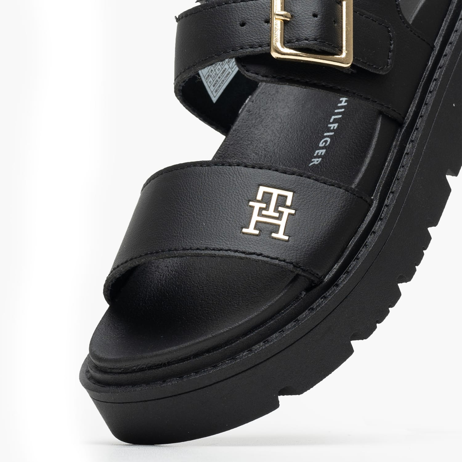 Παιδικές Σαγιονάρες & Πέδιλα Sandal Μαύρο ECOleather Tommy Hilfiger