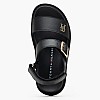 Παιδικές Σαγιονάρες & Πέδιλα Sandal Μαύρο ECOleather Tommy Hilfiger Παιδικές Σαγιονάρες & Πέδιλα Sandal Μαύρο ECOleather Tommy Hilfiger