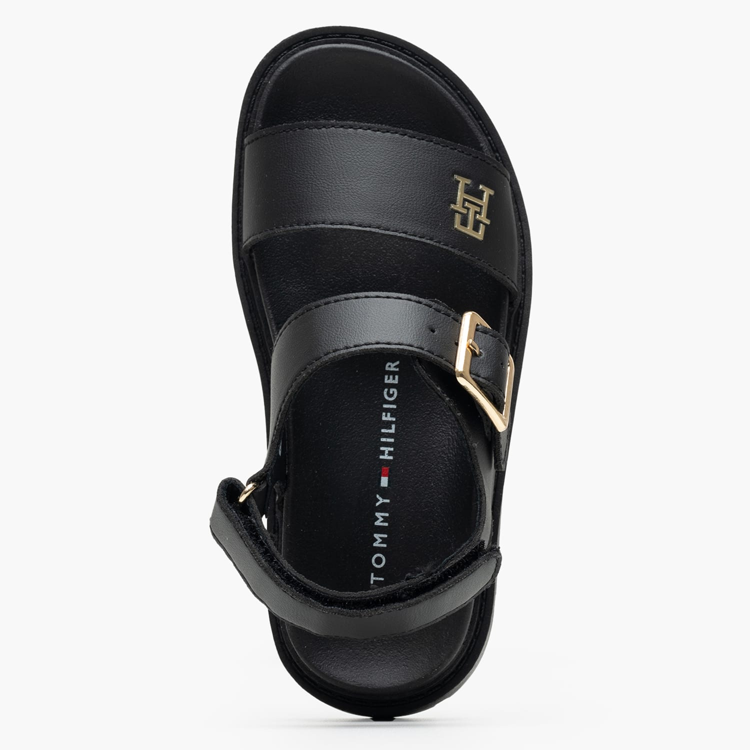 Παιδικές Σαγιονάρες & Πέδιλα Sandal Μαύρο ECOleather Tommy Hilfiger Παιδικές Σαγιονάρες & Πέδιλα Sandal Μαύρο ECOleather Tommy Hilfiger
