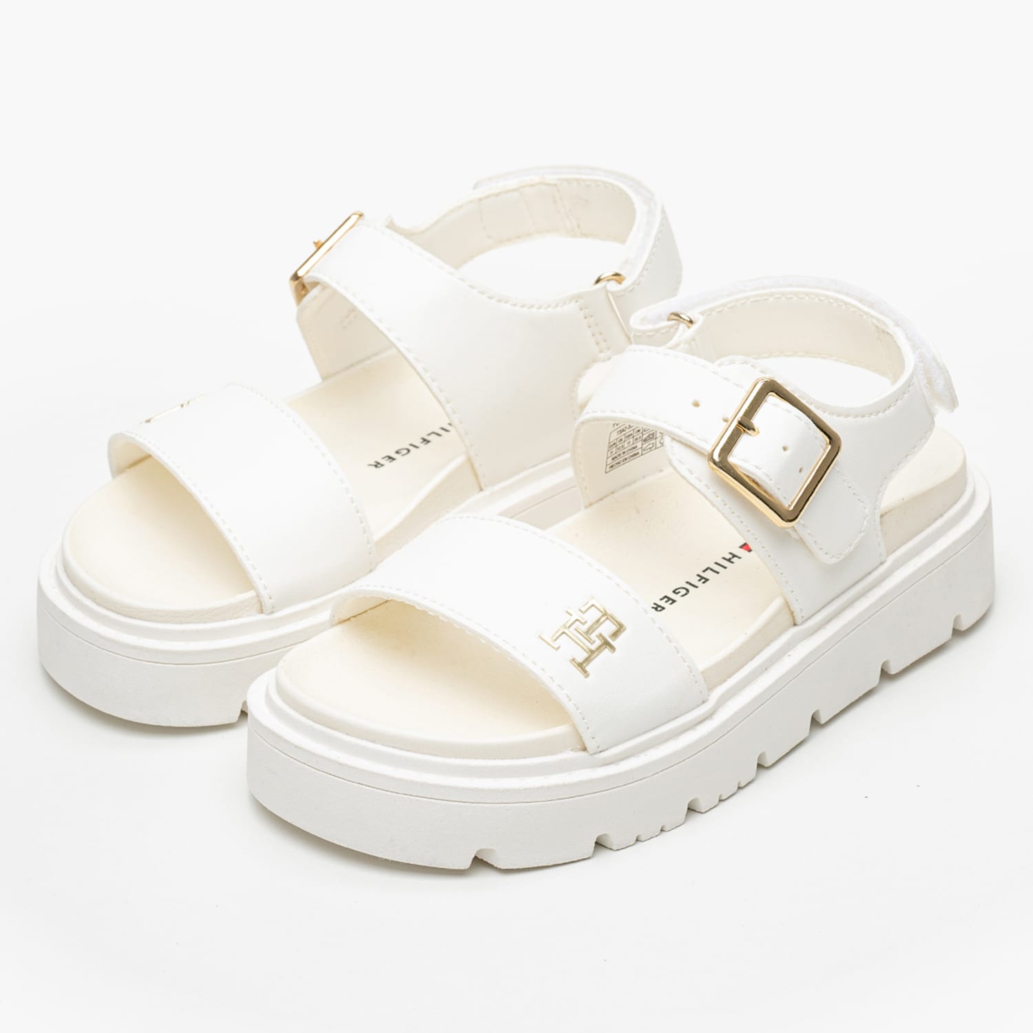 Kids Flip Flops & Sandals Sandal White ECOleather Tommy Hilfiger Kids Flip Flops & Sandals Sandal White ECOleather Tommy Hilfiger