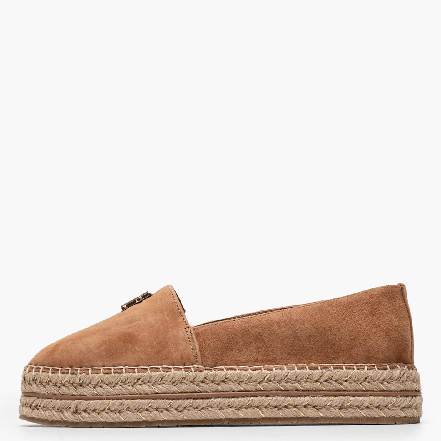 Γυναικείες Εσπαντρίγιες Sd.Espadrille Ταμπά Δέρμα Καστόρι Tommy Hilfiger