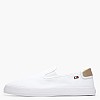 Γυναικεία Παπούτσια Casual Sneaker.Canvas Άσπρο Ύφασμα Tommy Hilfiger