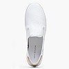 Γυναικεία Παπούτσια Casual Sneaker.Canvas Άσπρο Ύφασμα Tommy Hilfiger