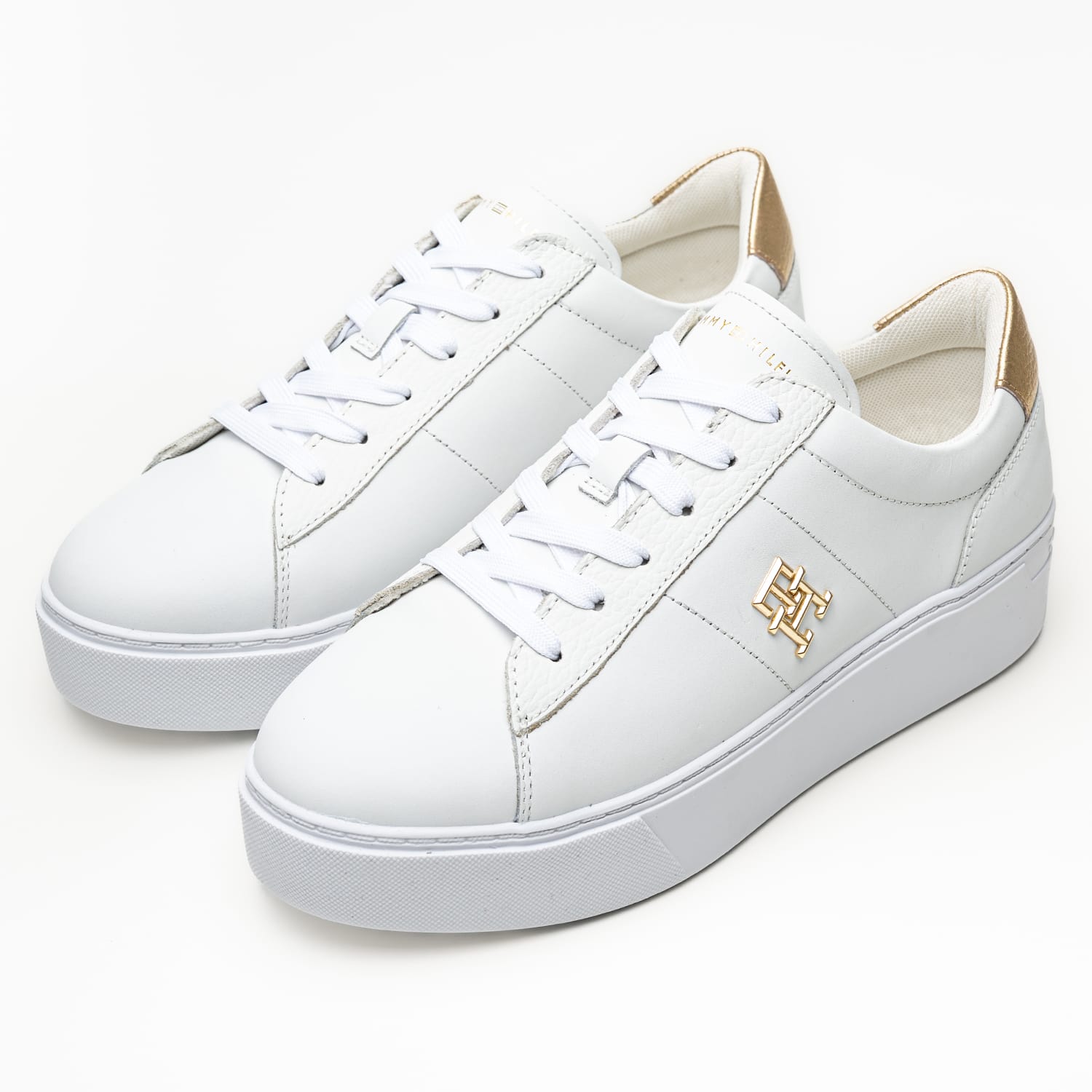 Γυναικεία Παπούτσια Casual Snkr.Platform Άσπρο Δέρμα Tommy Hilfiger Γυναικεία Παπούτσια Casual Snkr.Platform Άσπρο Δέρμα Tommy Hilfiger