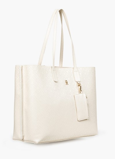 Γυναικείες Τσάντες JC4079 Μπορντό ECOleather Love Moschino