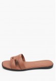 Γυναικεία Flats Th.Mule Ταμπά Δέρμα Tommy Hilfiger