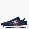 Men Casual Shoes Tjm.Rnr Blue Buckskin-Fabric Tommy Hilfiger Men Casual Shoes Tjm.Rnr Blue Buckskin-Fabric Tommy Hilfiger
