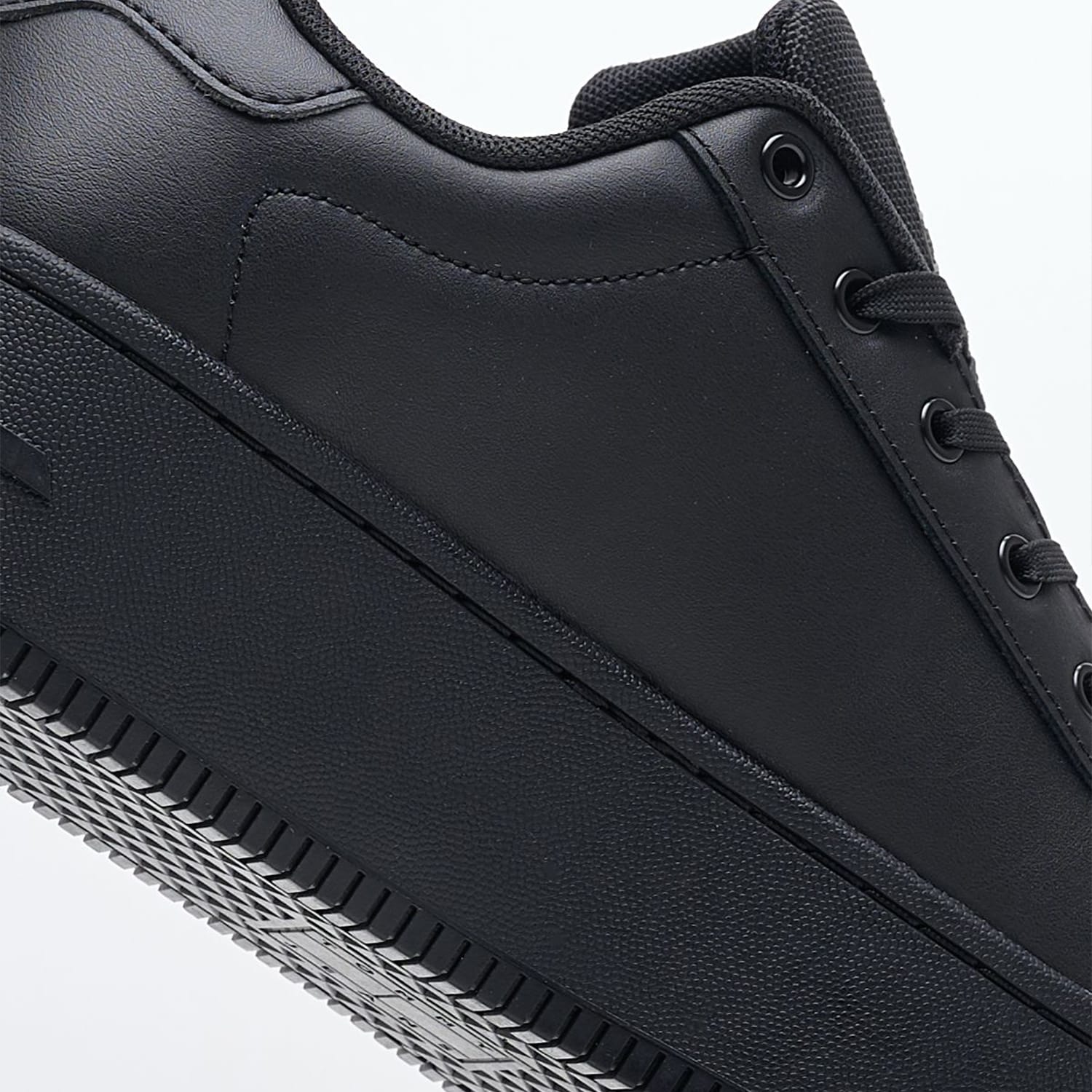 Γυναικεία Παπούτσια Casual Tjw.Flat.Ess Μαύρο Δέρμα Tommy Hilfiger Γυναικεία Παπούτσια Casual Tjw.Flat.Ess Μαύρο Δέρμα Tommy Hilfiger