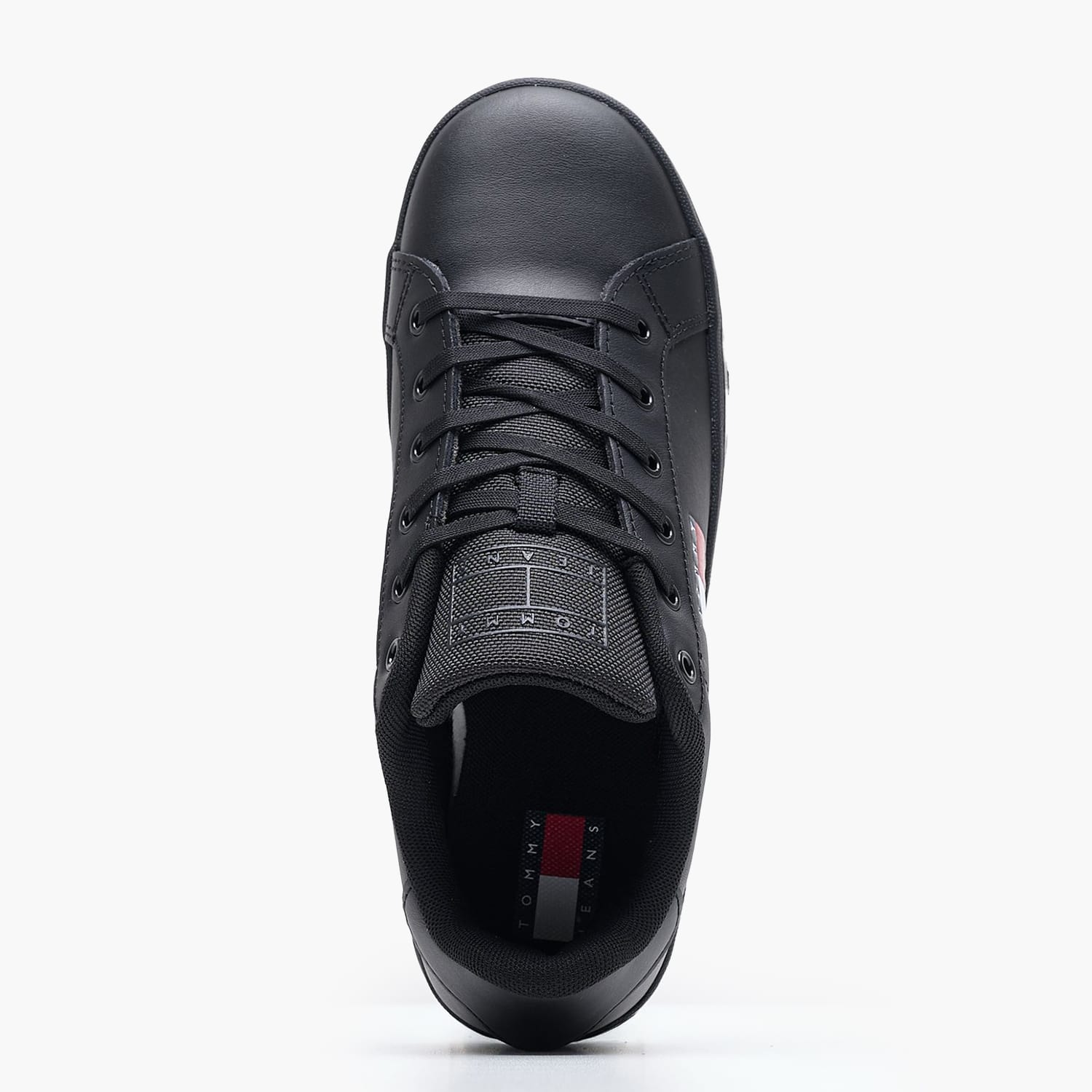 Γυναικεία Παπούτσια Casual Tjw.Flat.Ess Μαύρο Δέρμα Tommy Hilfiger Γυναικεία Παπούτσια Casual Tjw.Flat.Ess Μαύρο Δέρμα Tommy Hilfiger