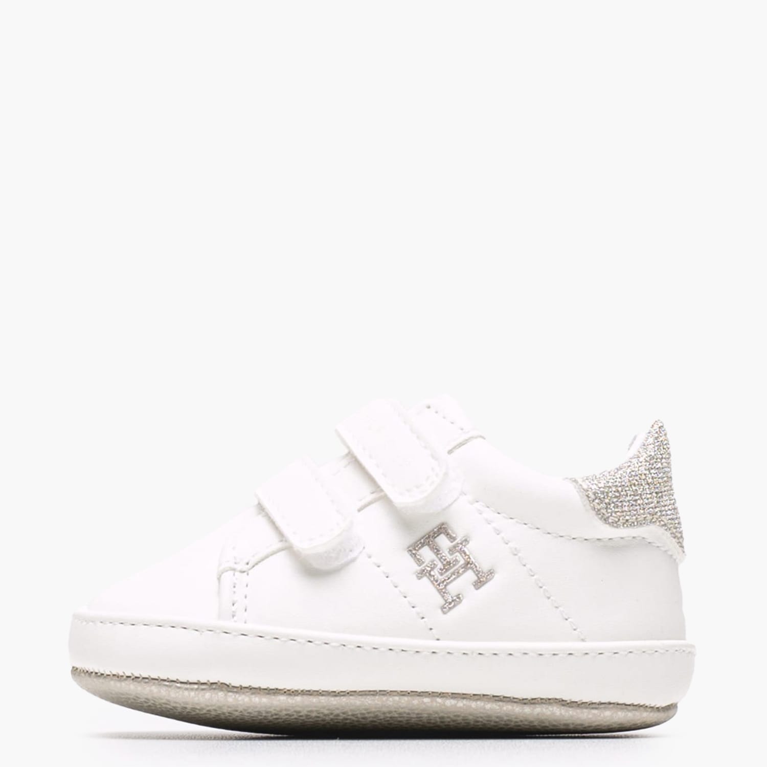 Παιδικά Παπούτσια Casual Velcro.Lc Άσπρο ECOleather Tommy Hilfiger